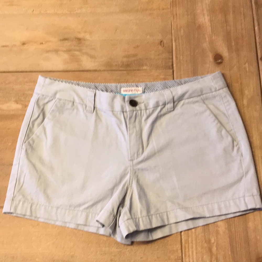 Merona Gray Cotton Shorts. EUC.